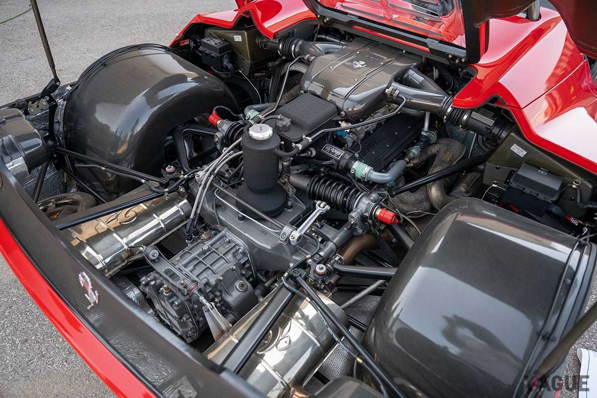 553万2500USドル（日本円で約8億1881万円）で落札された1996年式フェラーリ「F50」Darin Achnabel(c)2025　Courtesy of RM Sotheby's