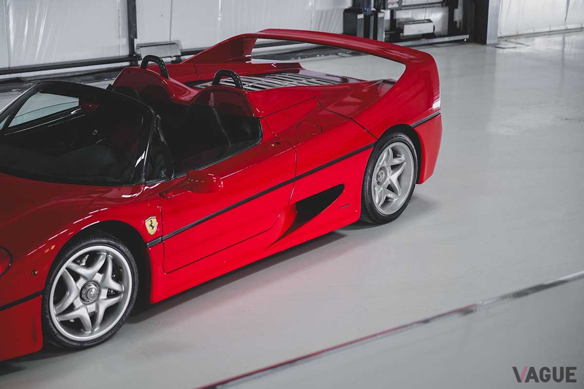 オークションに登場、553万2500USドル（日本円で約8億1881万円）で落札された1996年式フェラーリ「F50」Darin Achnabel(c)2025　Courtesy of RM Sotheby's