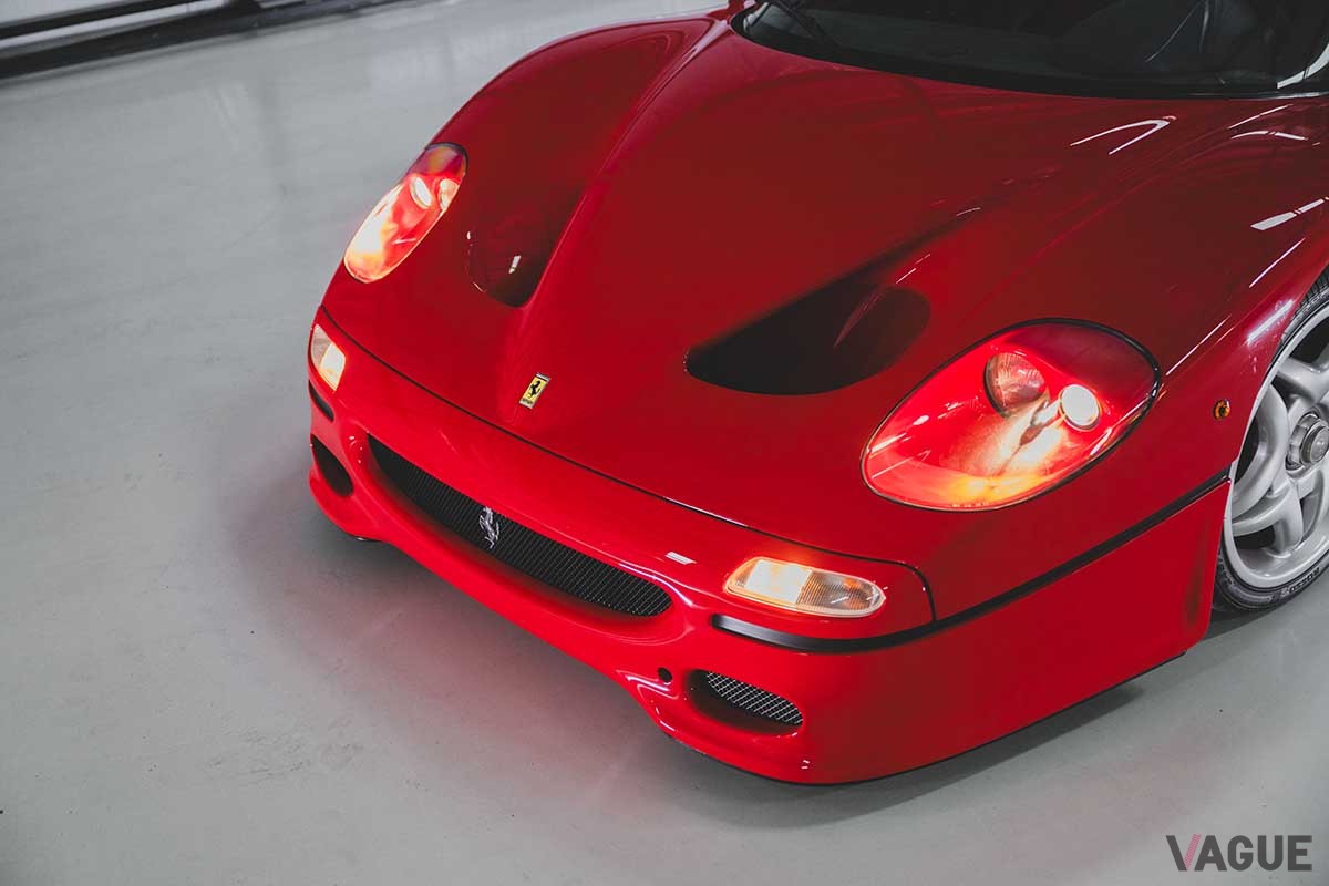 オークションに登場、553万2500USドル（日本円で約8億1881万円）で落札された1996年式フェラーリ「F50」Darin Achnabel(c)2025　Courtesy of RM Sotheby's