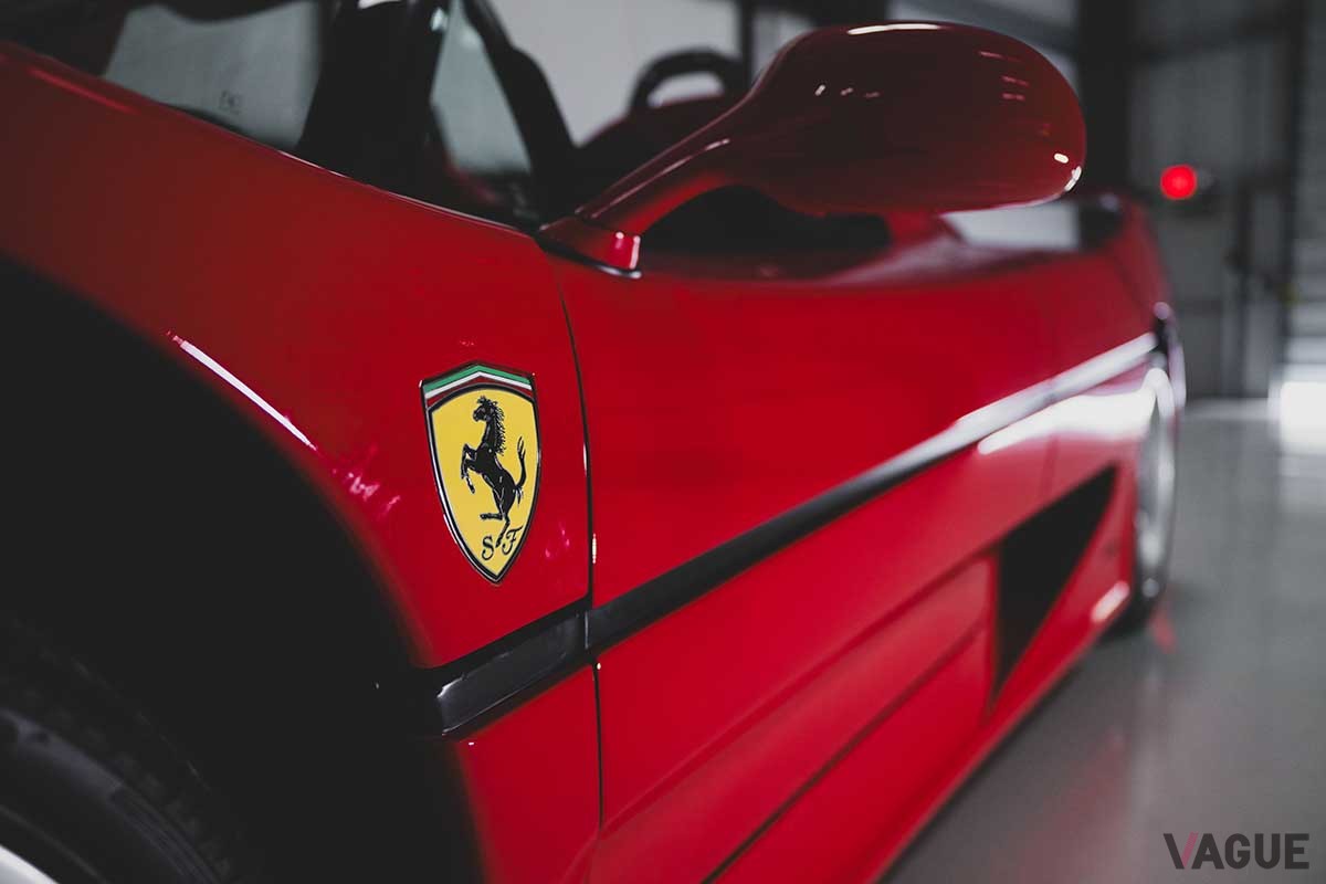 オークションに登場、553万2500USドル（日本円で約8億1881万円）で落札された1996年式フェラーリ「F50」Darin Achnabel(c)2025　Courtesy of RM Sotheby's