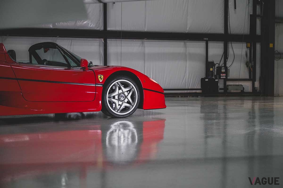 オークションに登場、553万2500USドル（日本円で約8億1881万円）で落札された1996年式フェラーリ「F50」Darin Achnabel(c)2025　Courtesy of RM Sotheby's