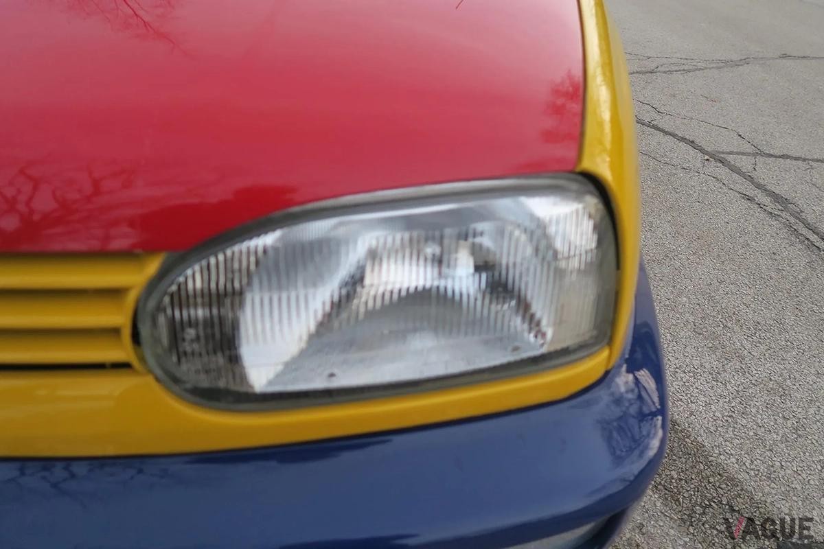 VWアメリカが製造したカラフルなゴルフIII「ゴルフ・ハーレクイン」