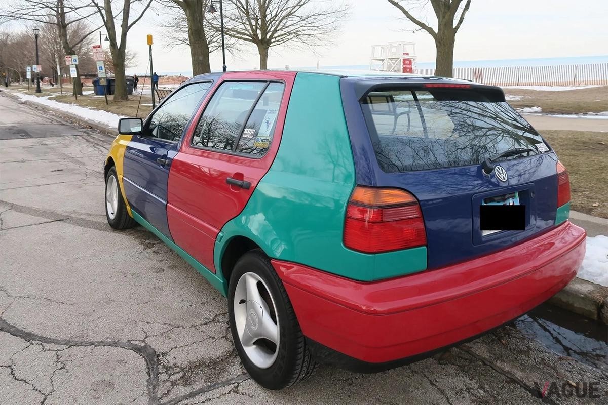 VWアメリカが製造したカラフルなゴルフIII「ゴルフ・ハーレクイン」