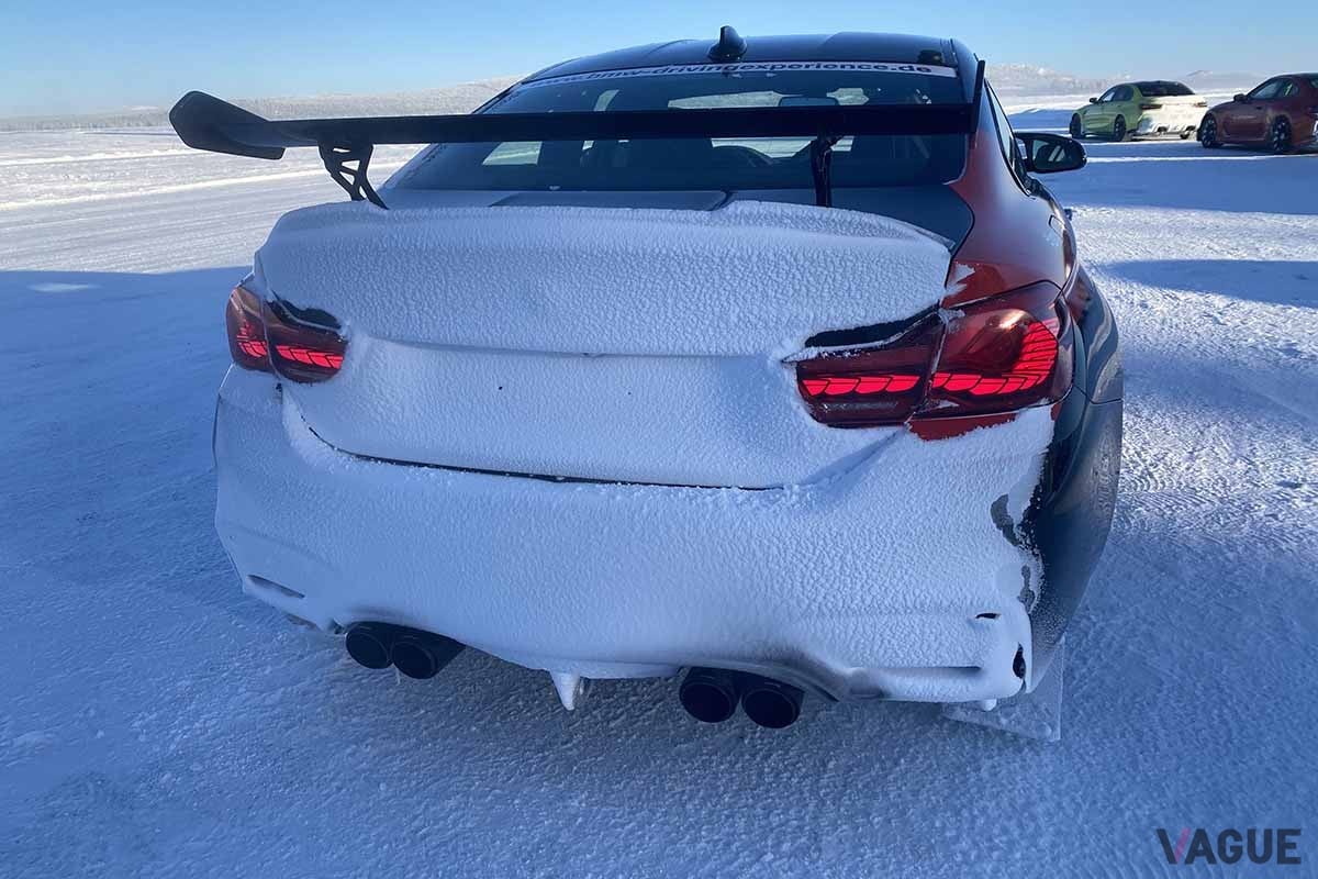 2024年2月にスウェーデンで開催された「BMW M ICEトレーニング」の様子