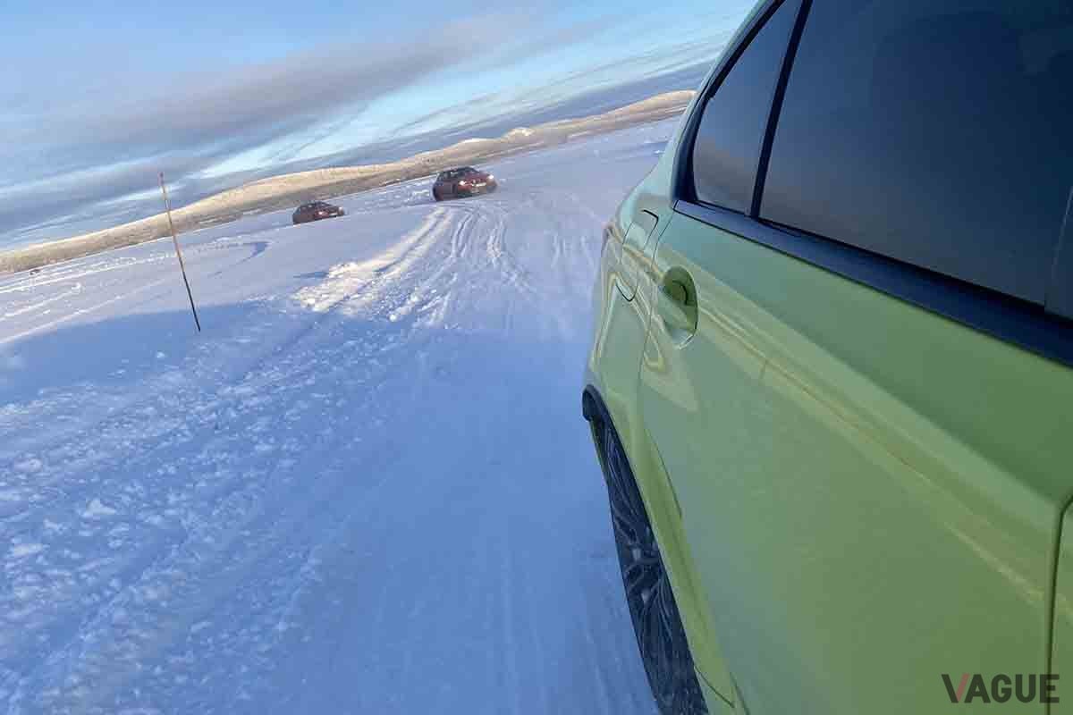 2024年2月にスウェーデンで開催された「BMW M ICEトレーニング」の様子