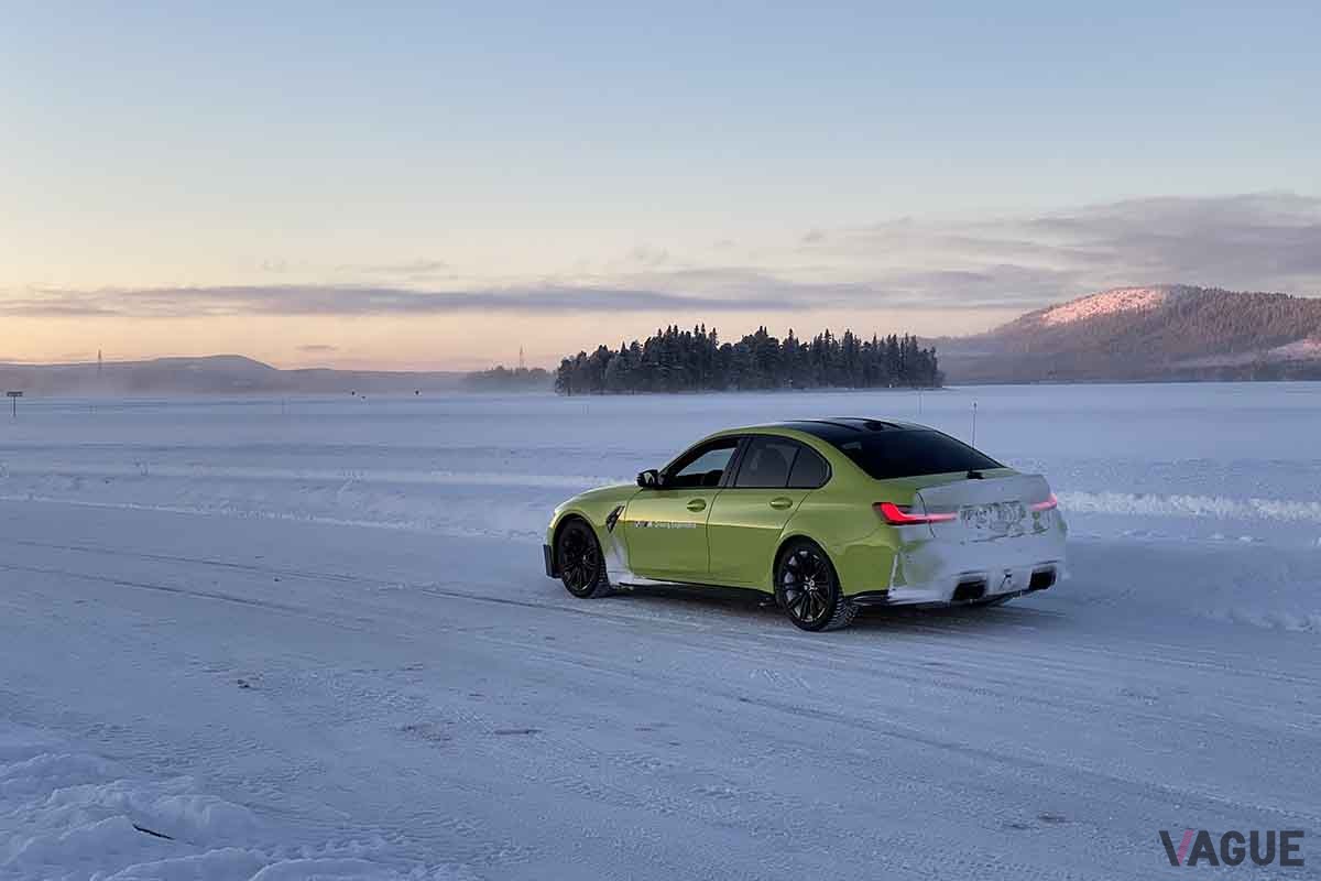 2024年2月にスウェーデンで開催された「BMW M ICEトレーニング」の様子
