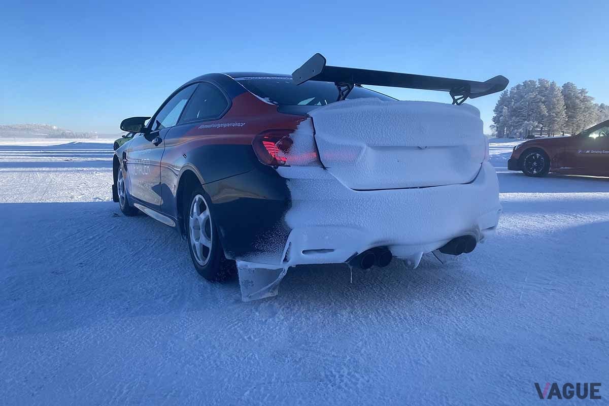 2024年2月にスウェーデンで開催された「BMW M ICEトレーニング」の様子