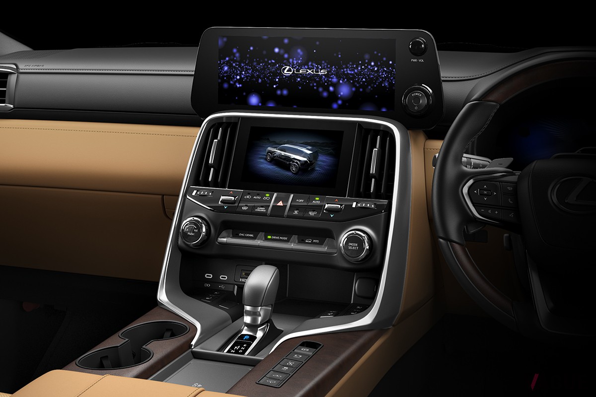 レクサス新型「LX700h」のインテリア