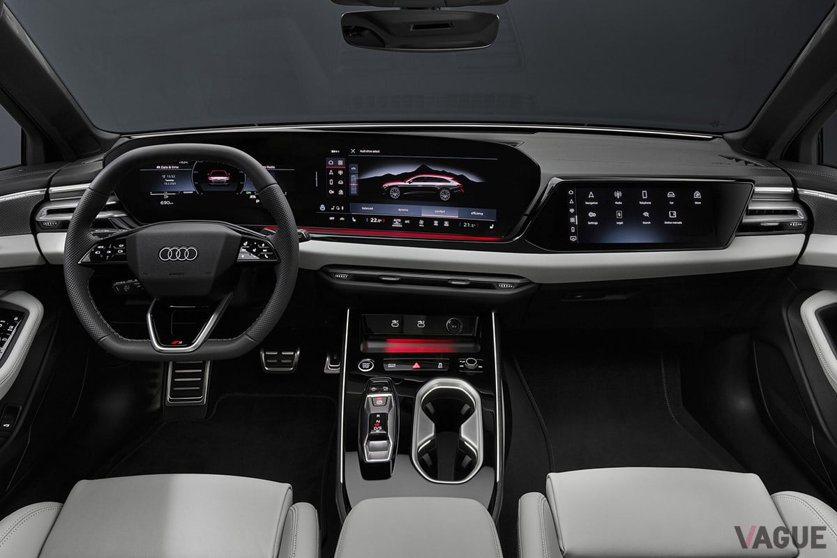 アウディ新型「A6アバント」のインテリア