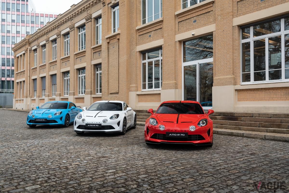 アルピーヌの特別限定車「A110 R 70」
