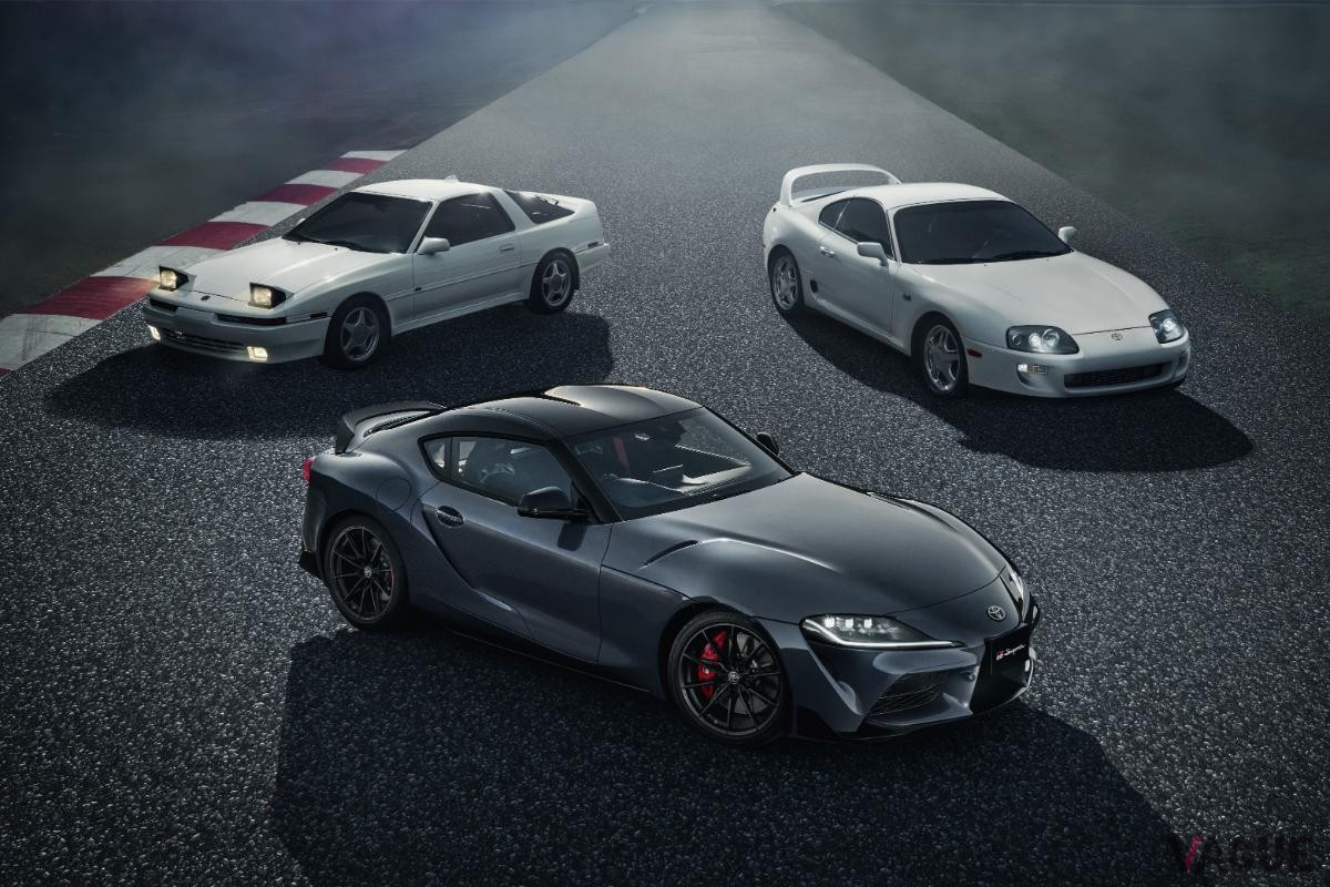 一部改良が施されたトヨタ「スープラRZ」