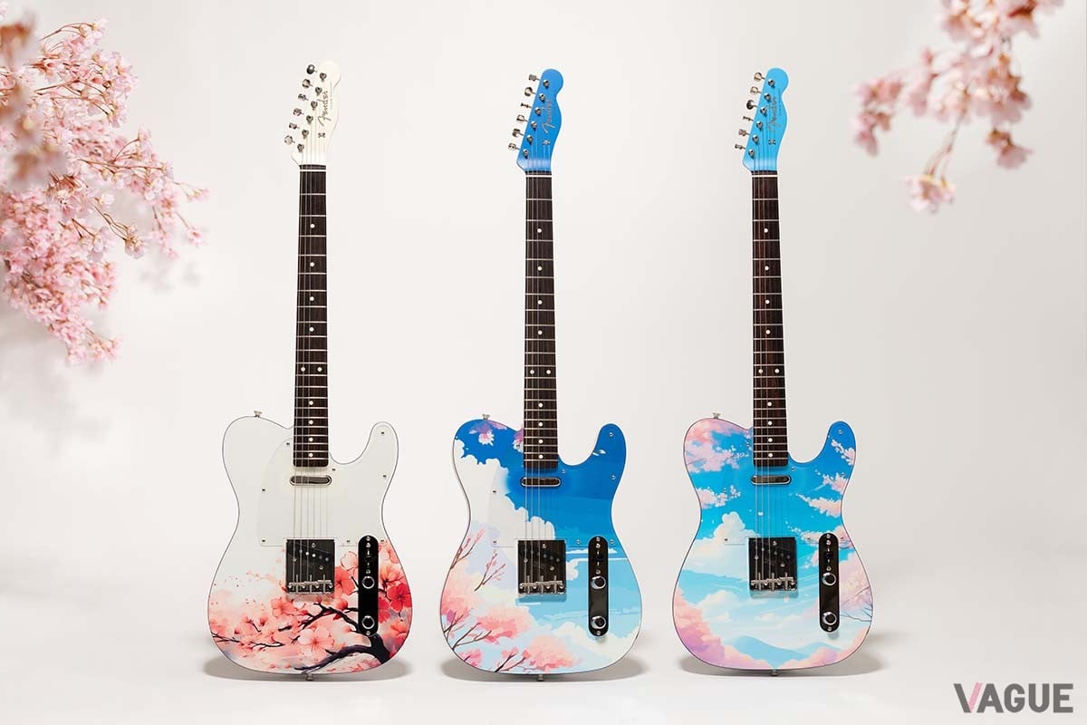 フェンダーの特別限定モデル「メイドインジャパン リミテッド サクラ・テレキャスター」