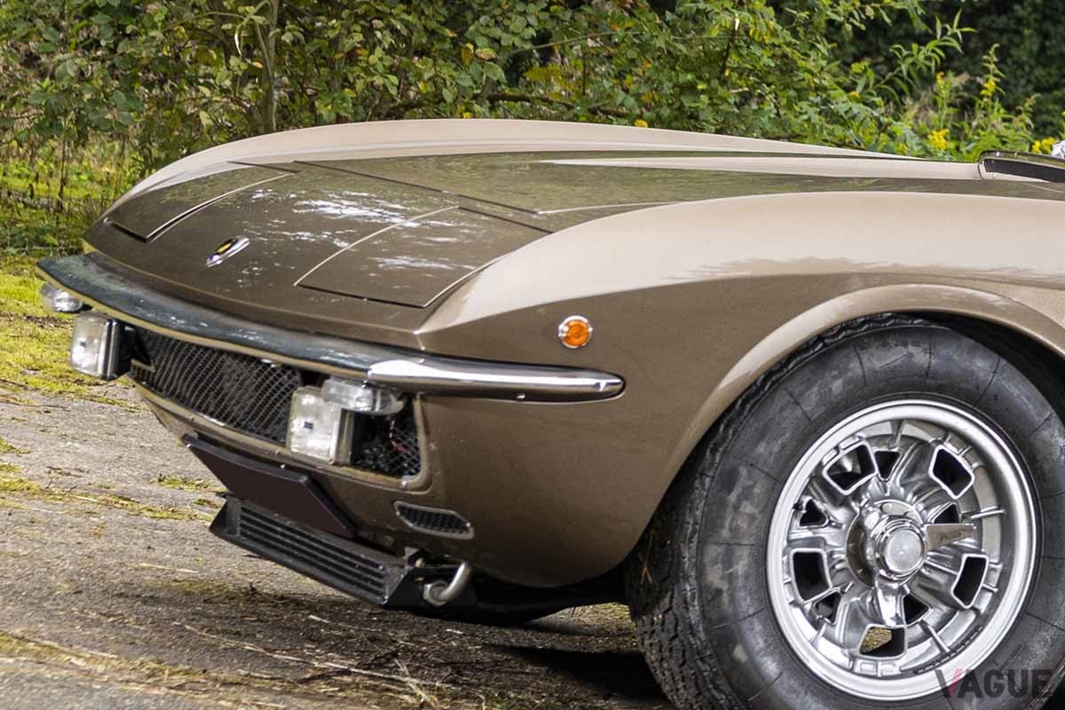 オークションに出品され約3760万円で落札された1969年式ランボルギーニ「イスレロS」 Simon Clay(c)2024　Courtesy of RM Sotheby's