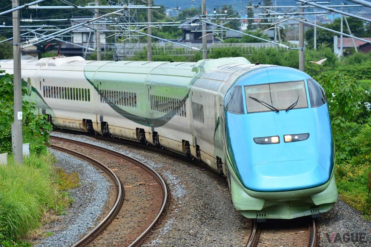 2022年3月に運行を終了したE3系「とれいゆ　つばさ」