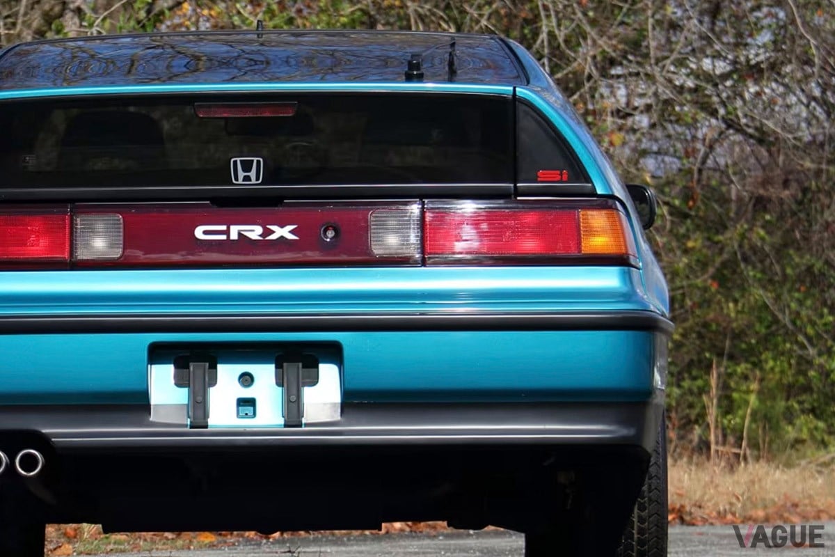 7万1500ドルで落札された1991年式の2代目ホンダ「CR-X Si」（C）Mecum Auctions.