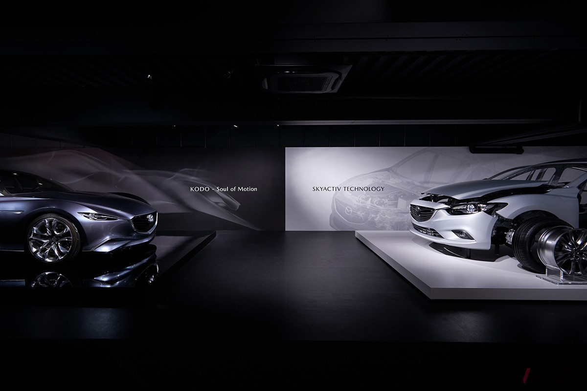 部分改修したマツダミュージアム