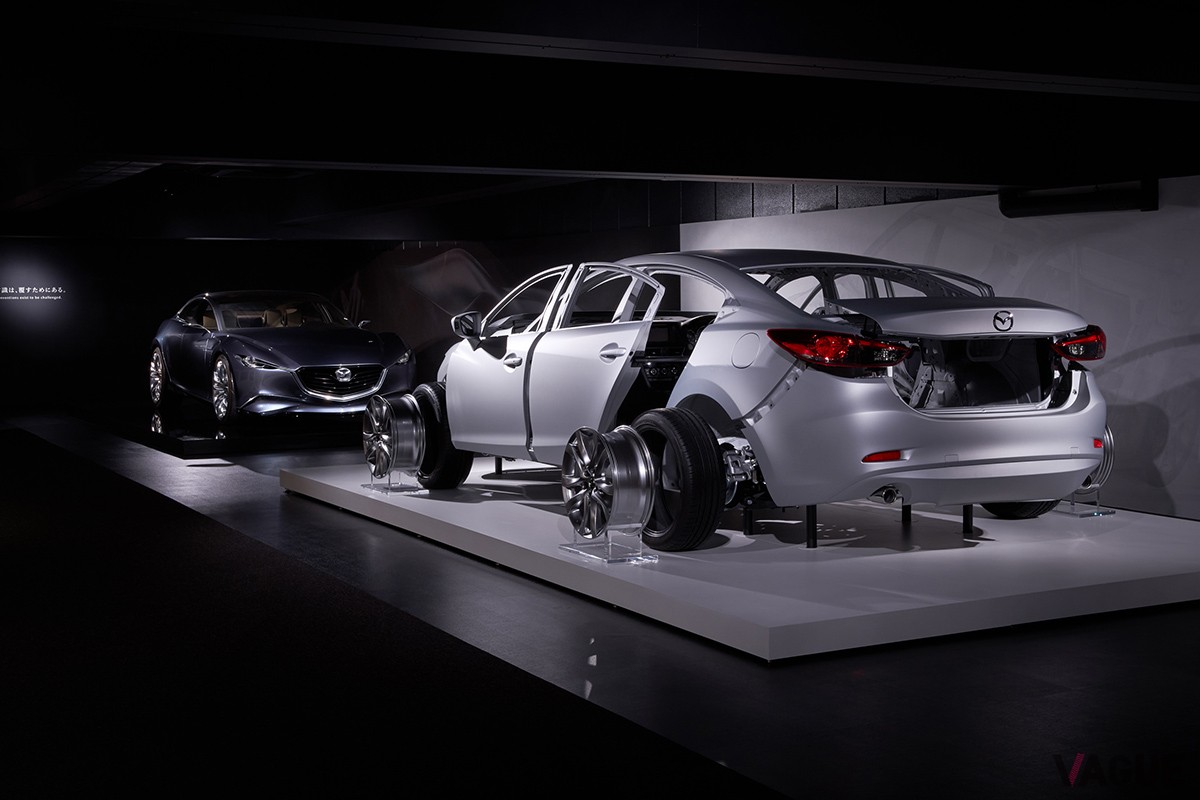 部分改修したマツダミュージアム