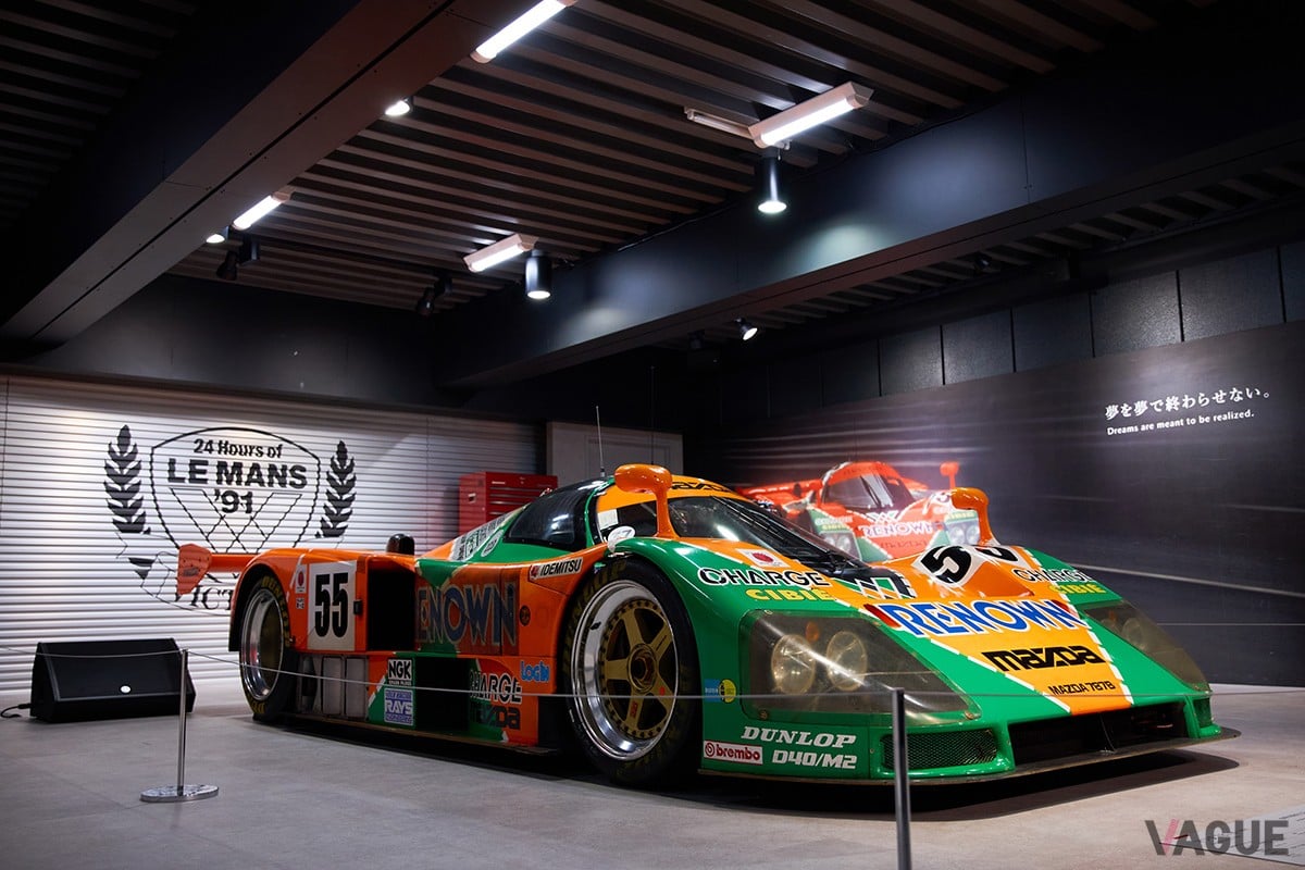 部分改修したマツダミュージアム