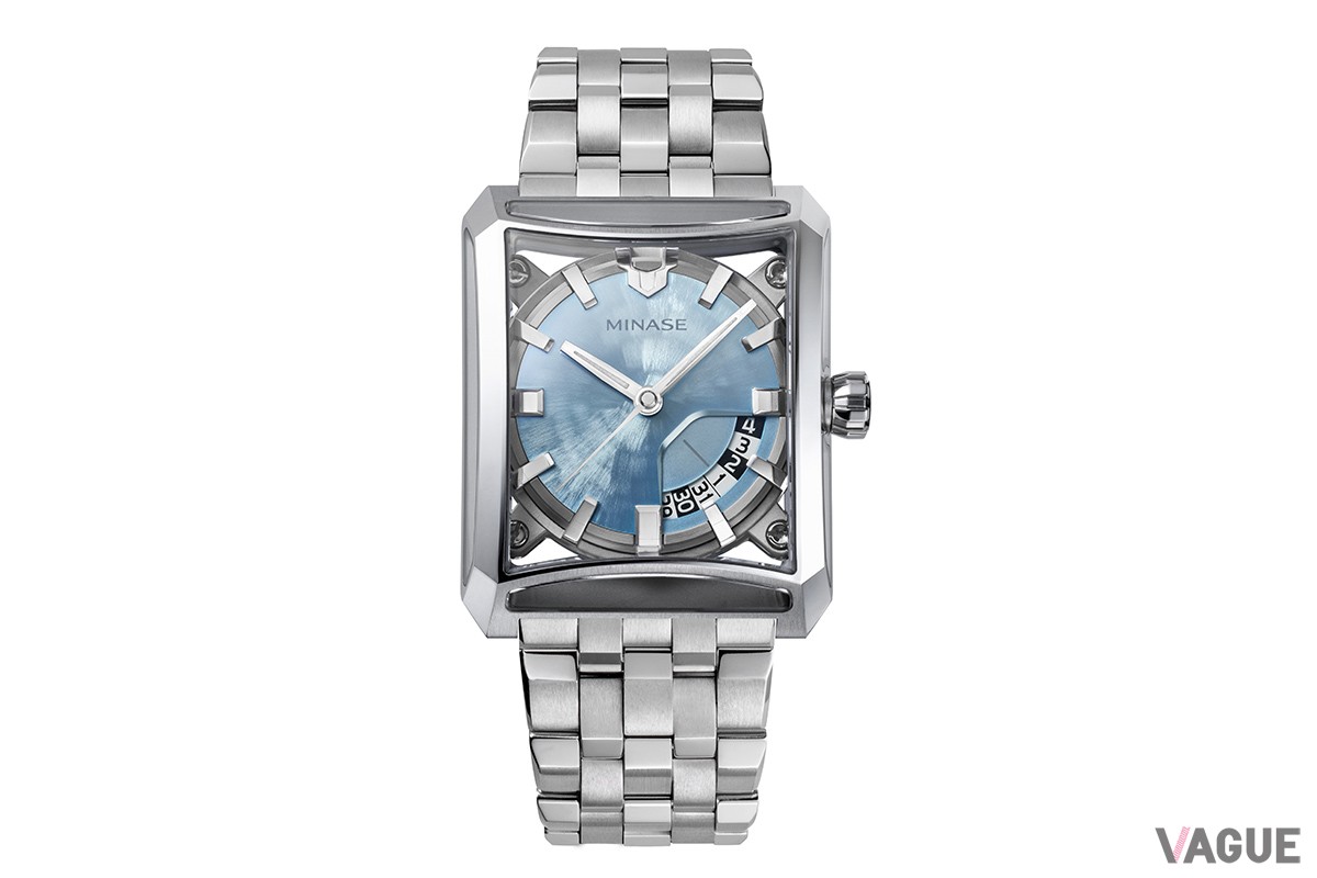 「SEVEN WINDOWS 雪平ダイヤル ブレスレットモデル」（品番：VM15-M01YIB-SSB」（72万6000円 消費税込）