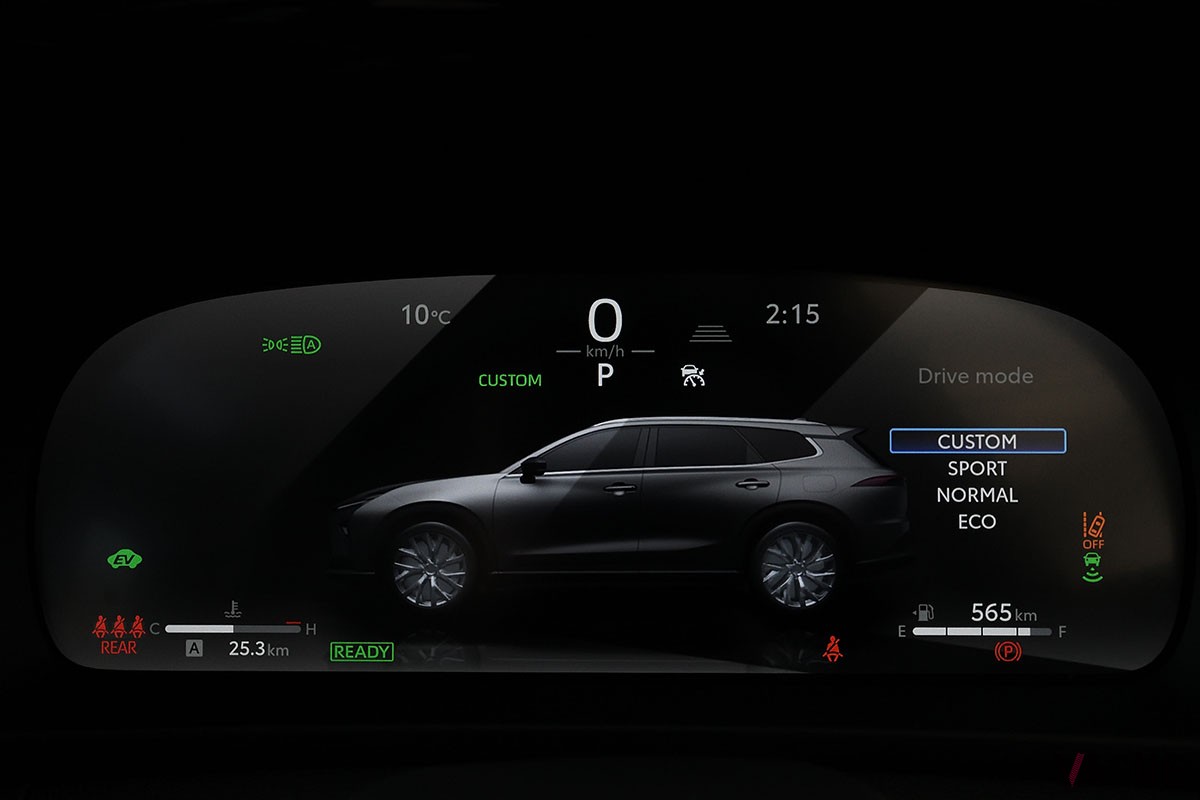 トヨタ新型「クラウン・エステート Z」（HEV）