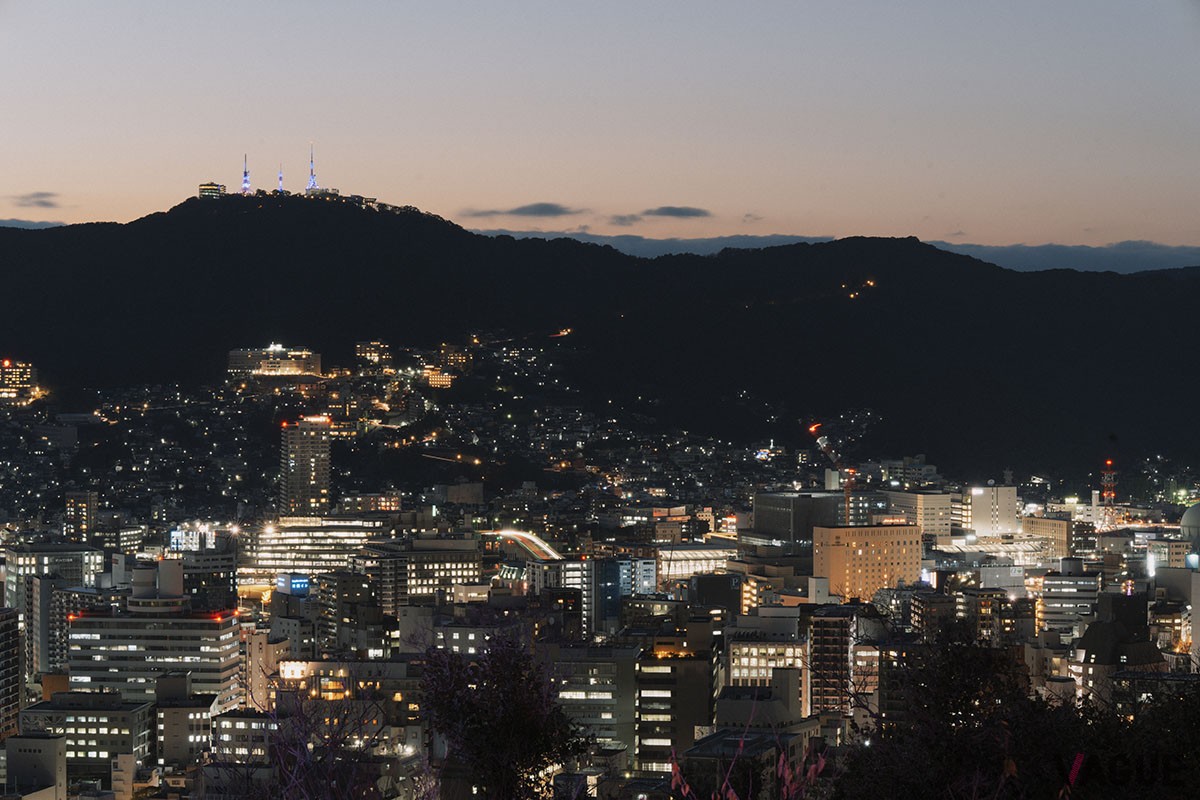風頭公園(夜景)©NAGASAKI CITY