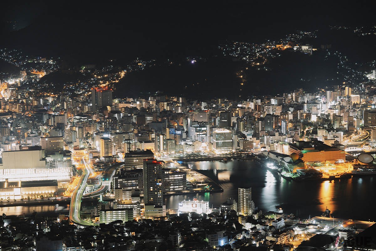 稲佐山（夜景）©NAGASAKI CITY