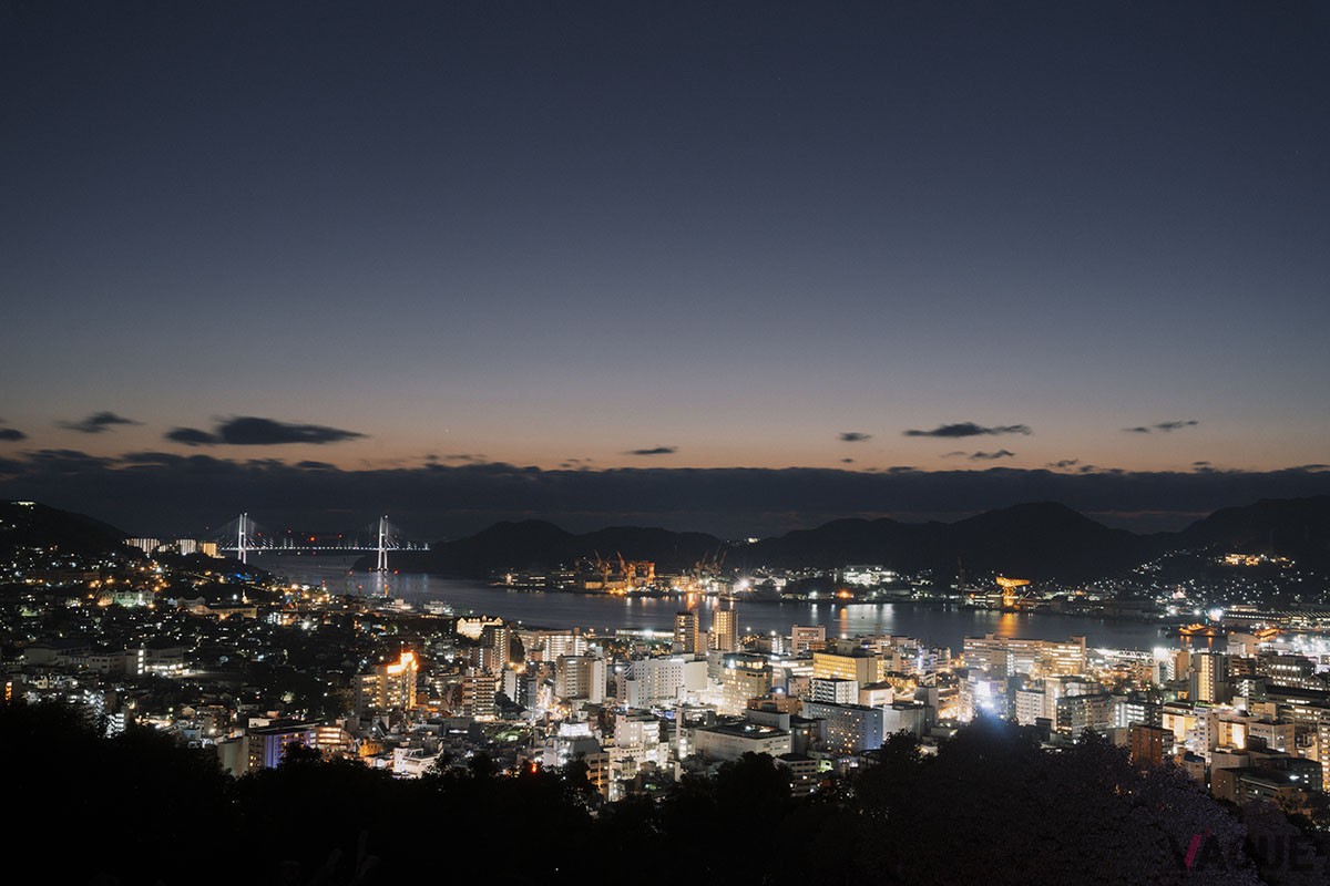 風頭公園(夜景)©NAGASAKI CITY