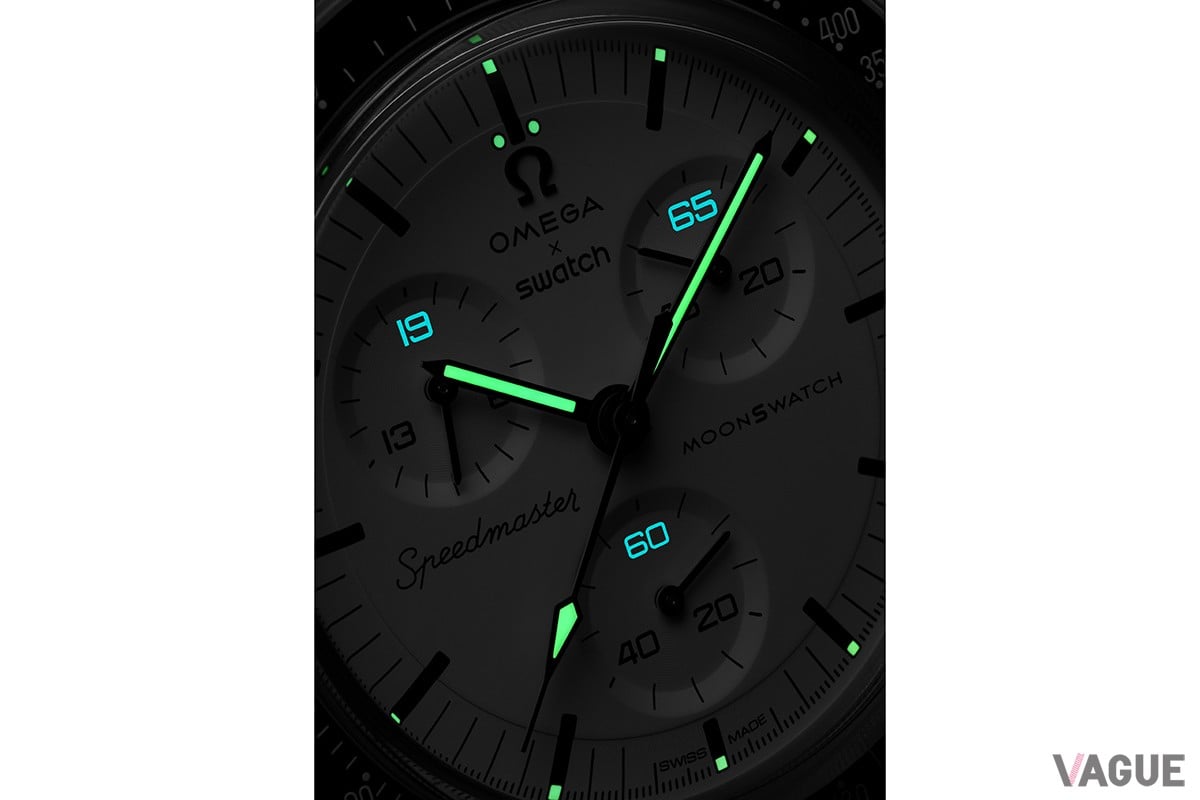 OMEGAのロゴ）、針、そして書体はすべて、オリジナルモデルのスタイルを反映