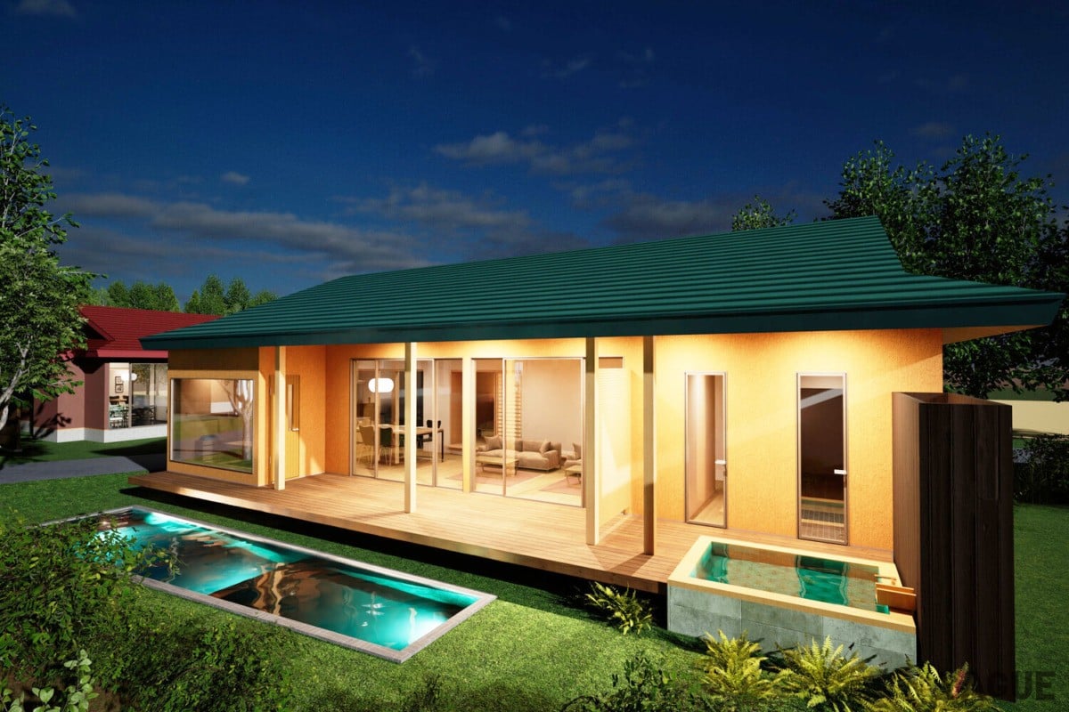 自然と調和した贅沢な空間