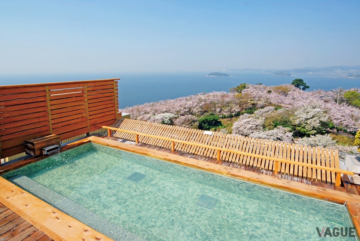 1位：天空海遊の宿 末広【愛知県】　［見頃］3月下旬～4月上旬