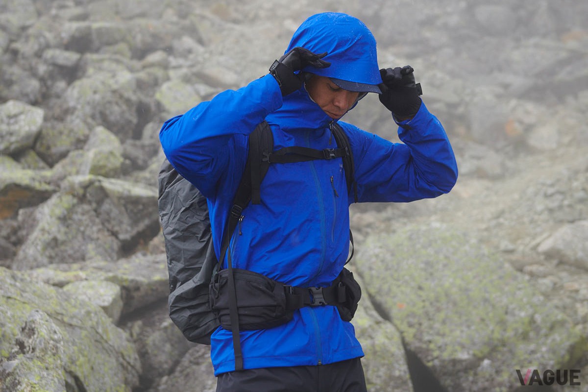 嵐に耐える防水性