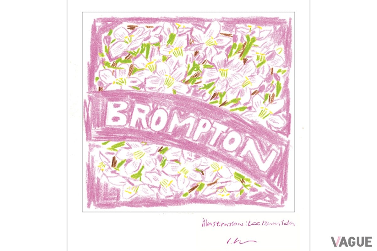 リー・イズミダ氏が特別に描き下ろした特製ステッカー