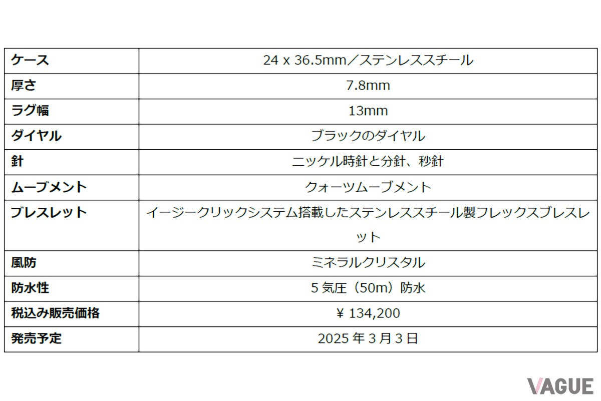 小ぶりなケースサイズと柔軟なブレスレットで快適に扱える