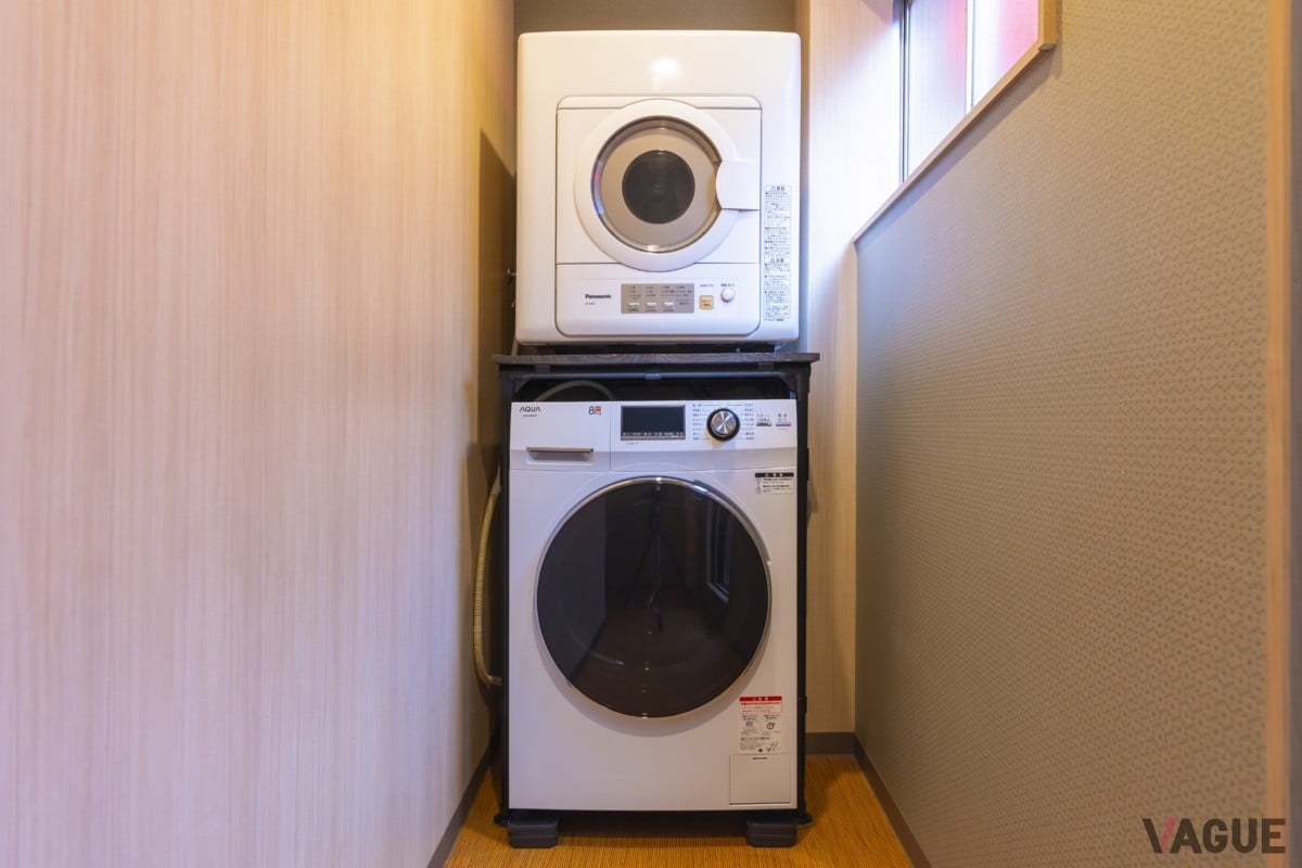 洗濯機と乾燥機