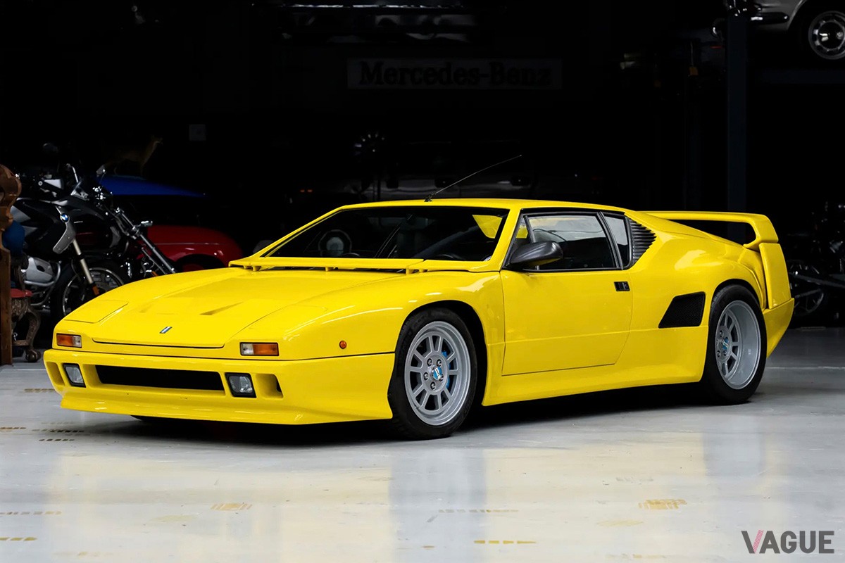 「パンテーラ」のファイナルモデルは1991年に登場。マルチェロ・ガンディーニによってリデザインがおこなわれた（C）RMサザビーズ