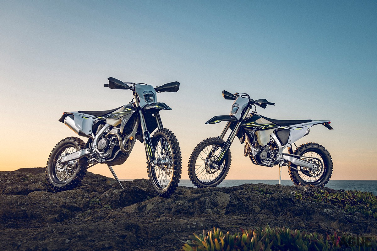 トライアンフの「TF250-E」と「TF450-E」