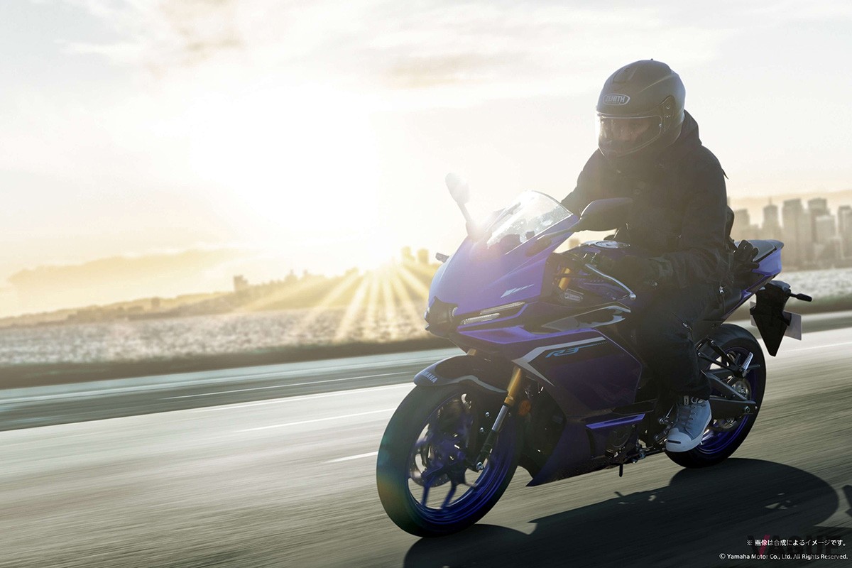 ヤマハの人気フルカウルスポーツバイク「YZF-R3 ABS」と「YZF-R25 ABS」に2025年モデルが登場