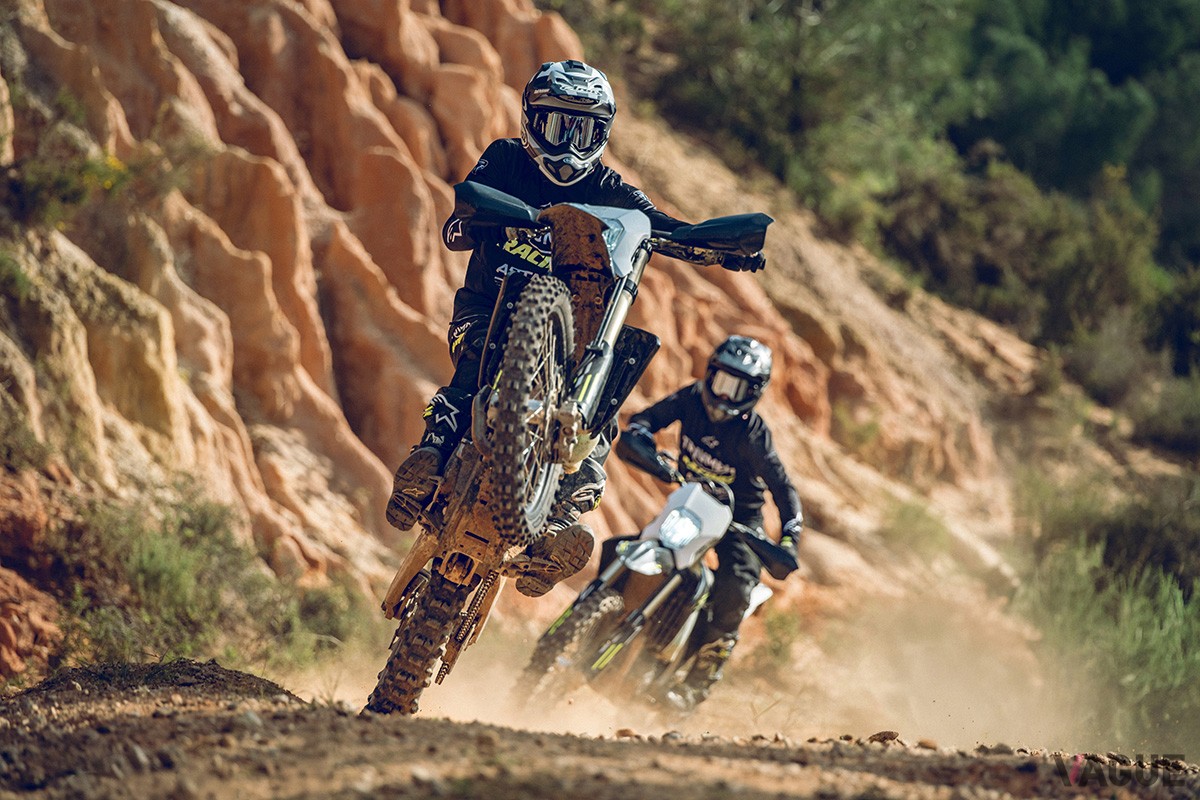 トライアンフの「TF250-E」と「TF450-E」