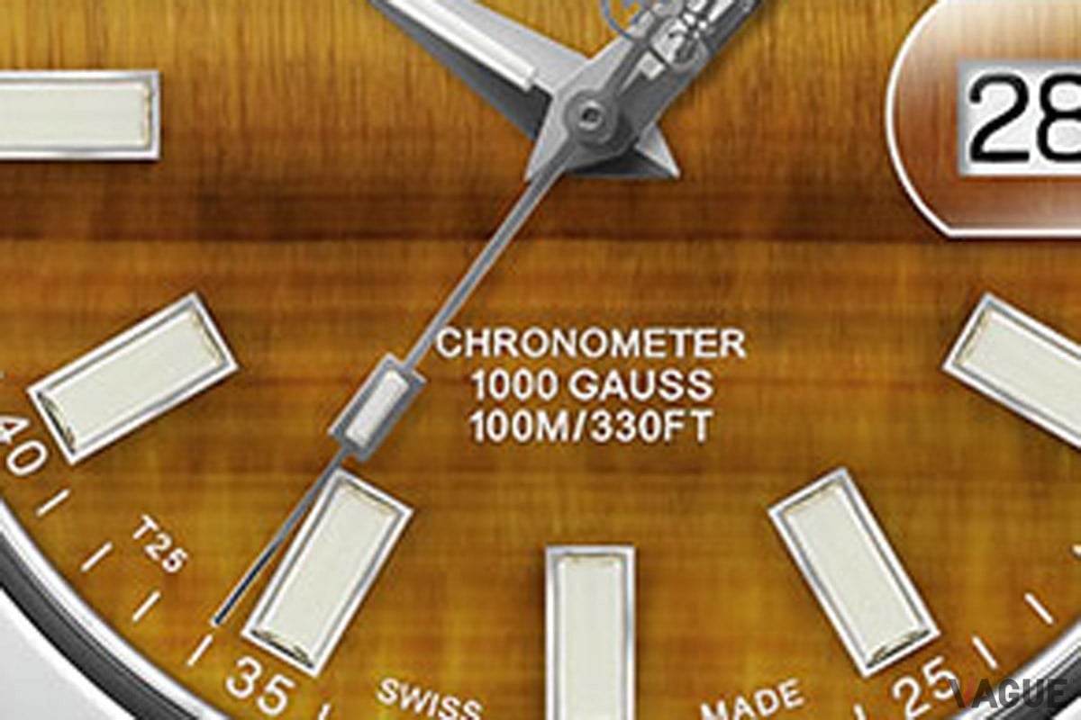 高い耐磁性と耐衝撃性に100ｍの防水性を装備