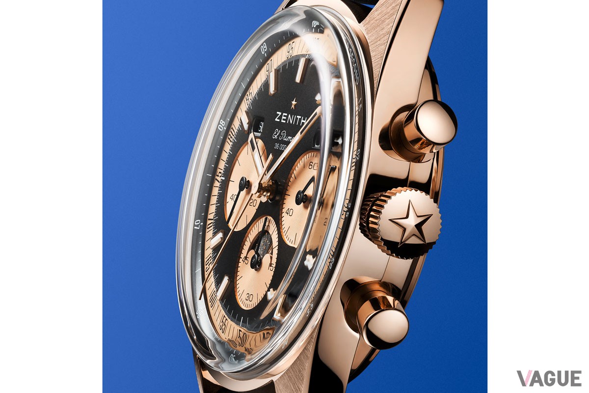 コンパクトな38mmのケースに調和するように再設計されたプロポーション