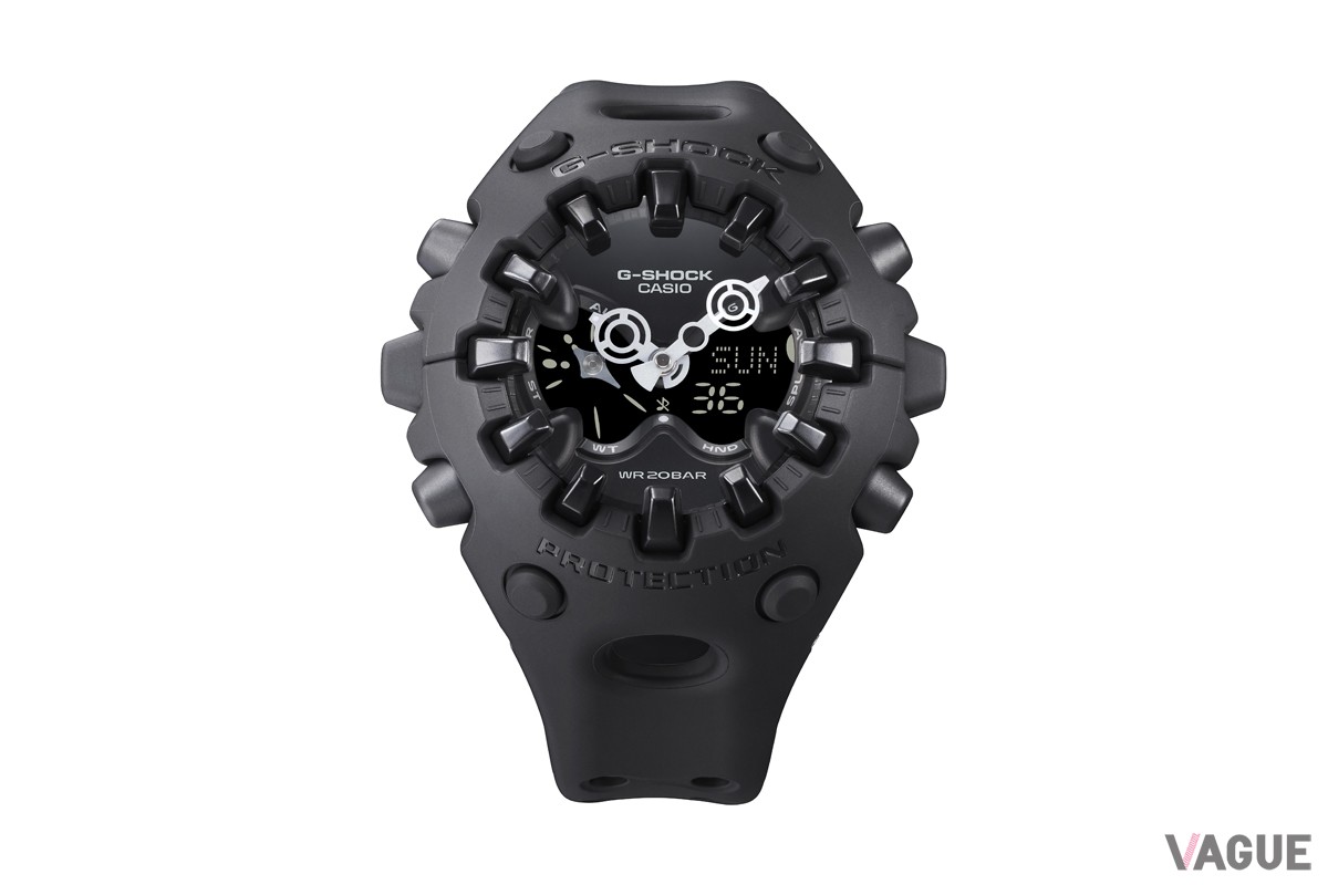 “G-SHOCK”らしさを感じるブラック（GA-V01-1）