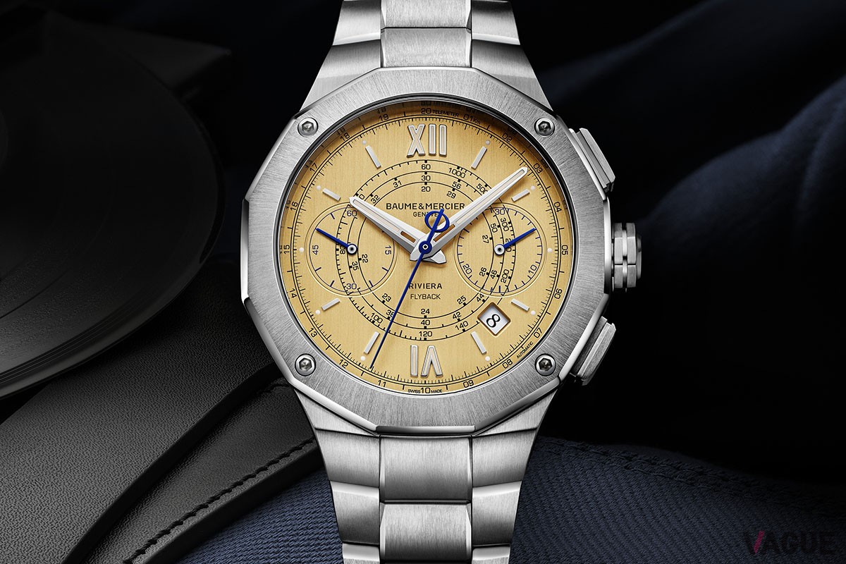 「ボーム＆メルシエ リビエラ クロノグラフ フライバック 10828」（140万300円 消費税込）