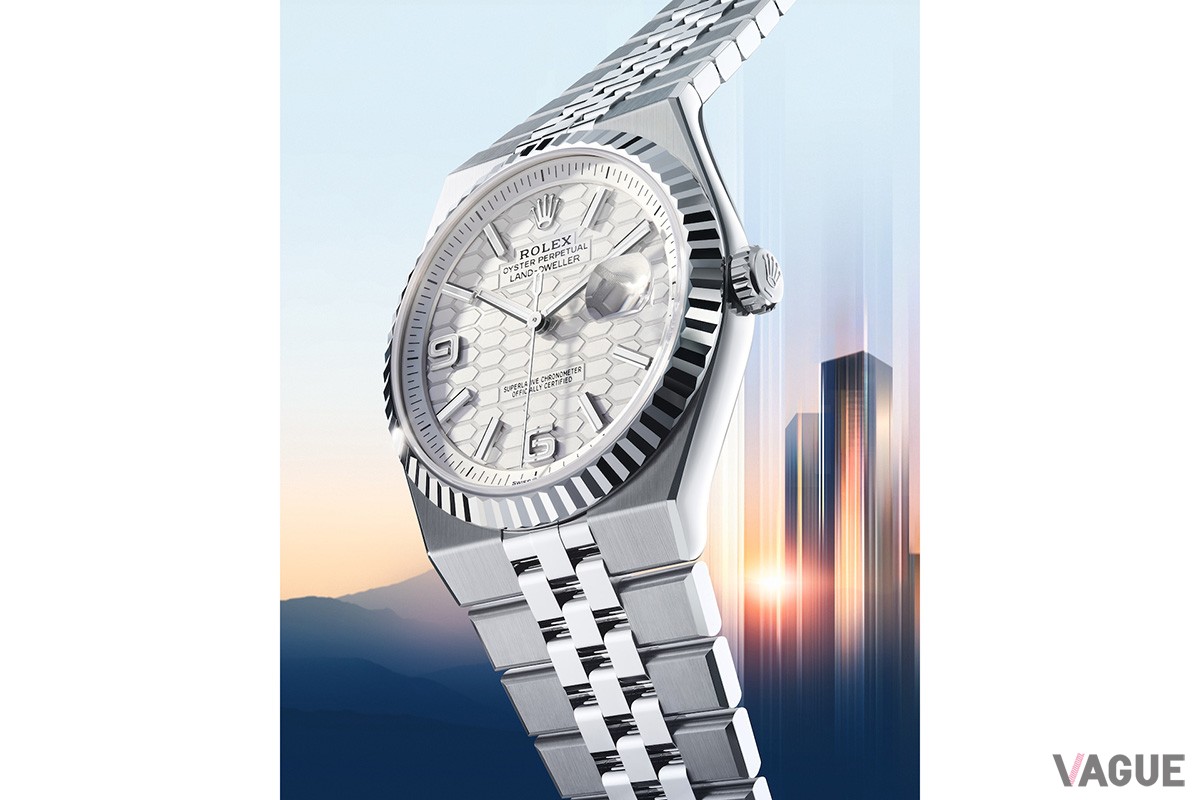 ロレックス久々のブレスレット一体型ケース、画期的な機構を搭載したムーブメントに新設計のブレスレット、緻密を極めたハニカムダイヤルと、話題満載の注目作