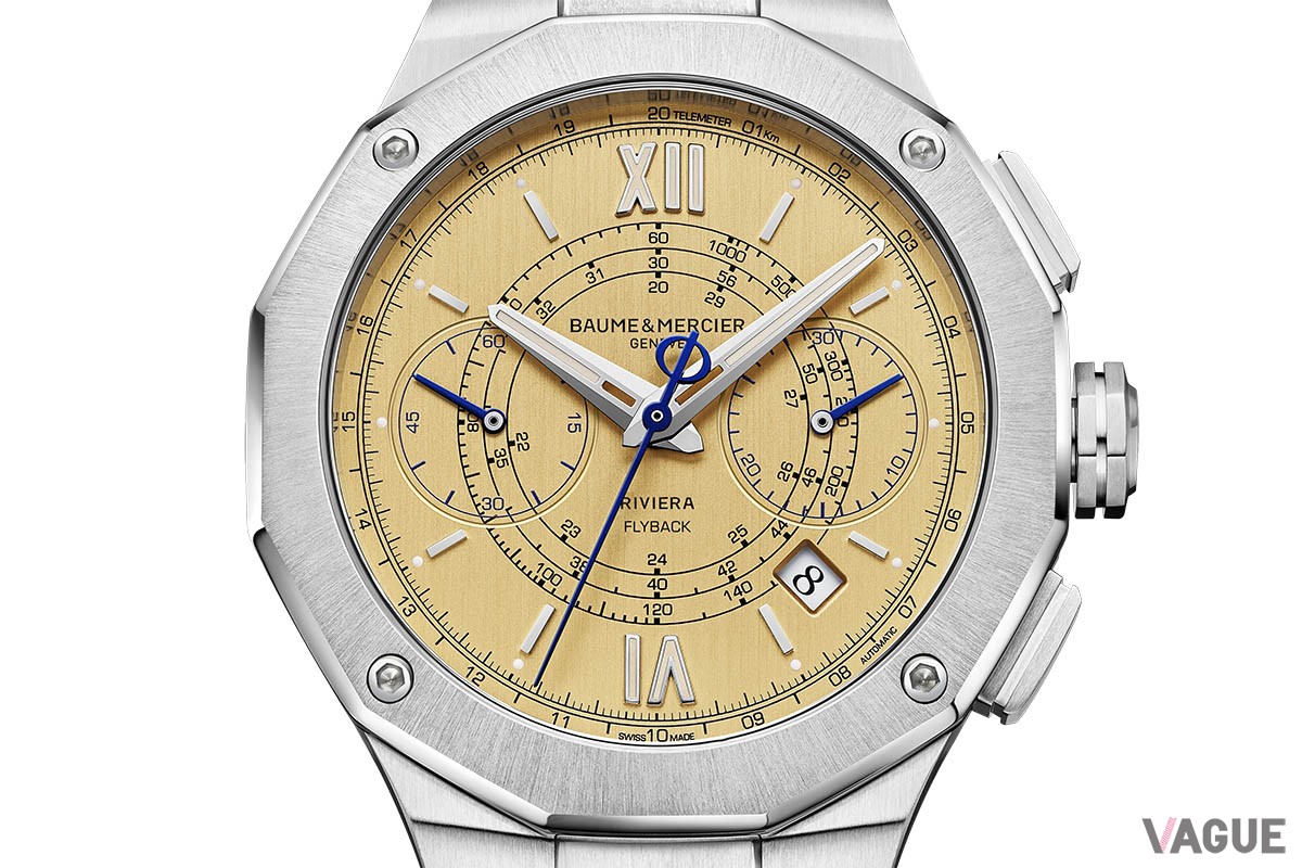 「ボーム＆メルシエ リビエラ クロノグラフ フライバック 10828」（140万300円 消費税込）