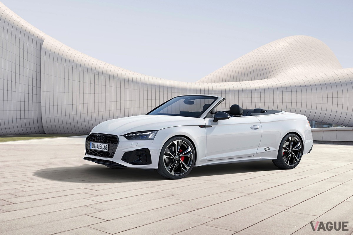 アウディ「A5／S5 カブリオレ」。2017年に登場した2代目クーペのオープン版。2024年に販売が終了している