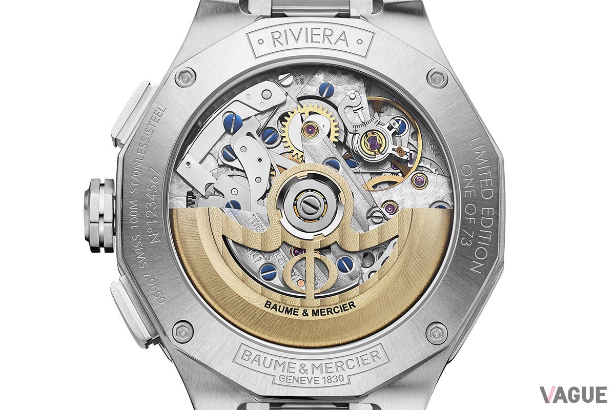 「ボーム＆メルシエ リビエラ クロノグラフ フライバック 10828」（140万300円 消費税込）