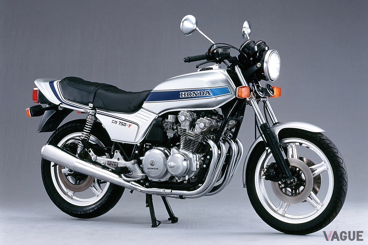 「CB1000Fコンセプト」の元祖というべきホンダ「CB750F」（1979）」