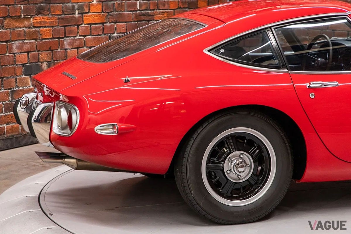 米国オークションに登場、高値で落札された1967年式トヨタ「2000GT」