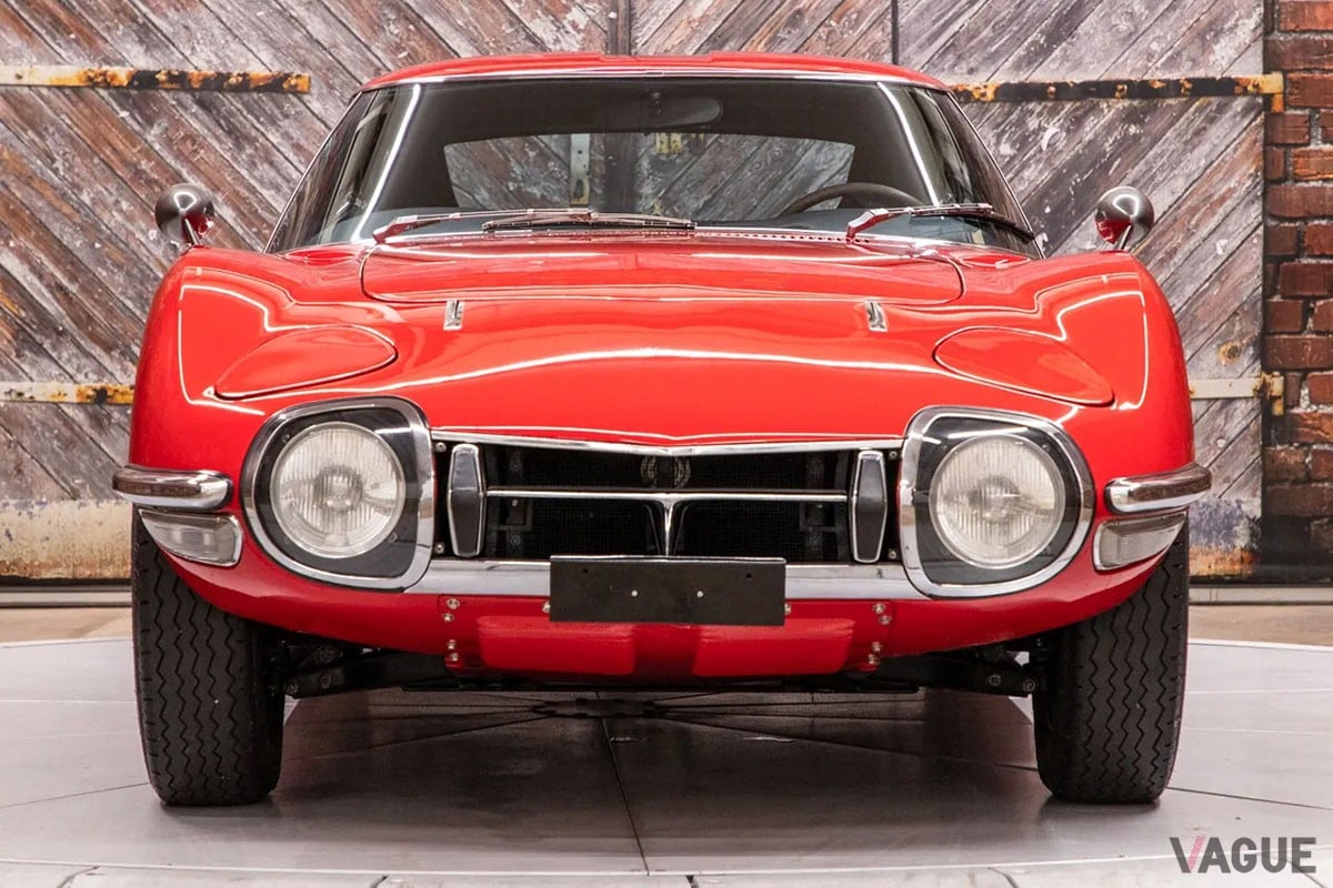 米国オークションに登場、高値で落札された1967年式トヨタ「2000GT」