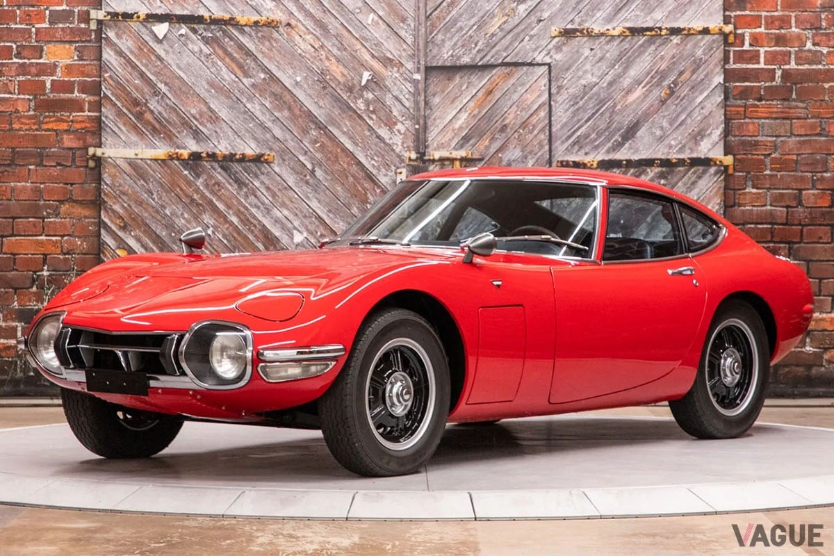 米国オークションに登場、高値で落札された1967年式トヨタ「2000GT」